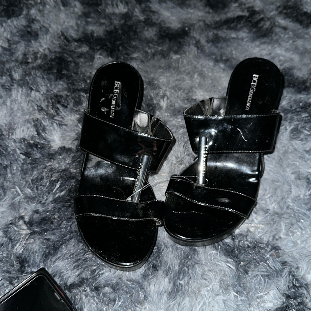 Black heels